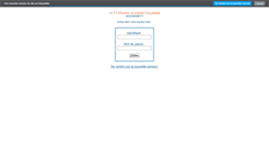 Desktop Screenshot of faweb.haccp.fr